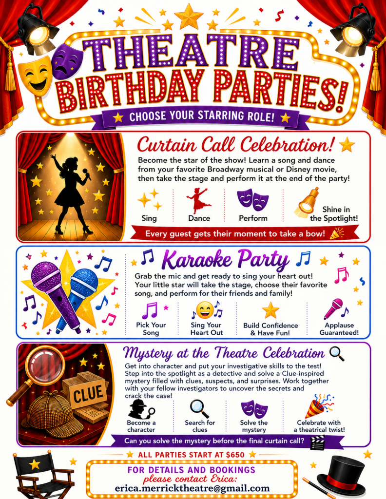 Broadway Karaoke Party Poster